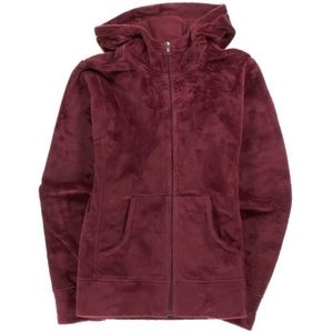Patagonia Women's Plush Synchilla Hoody Jacket Light Balsamic Red Size Medium